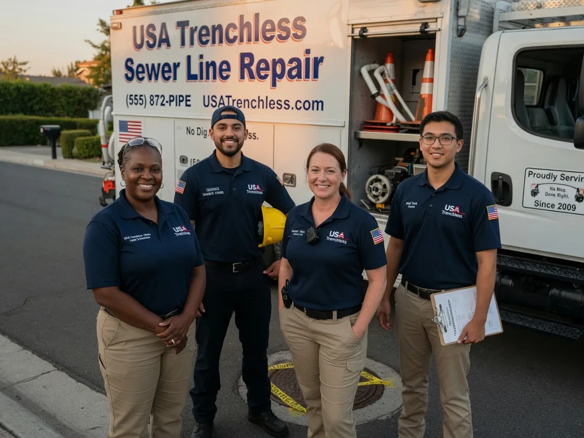 Sewer Line Repair company in Martha, OK